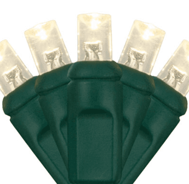 SOFT TWINKLE 5mm LED Mini Lights – 70 Count, Green Wire